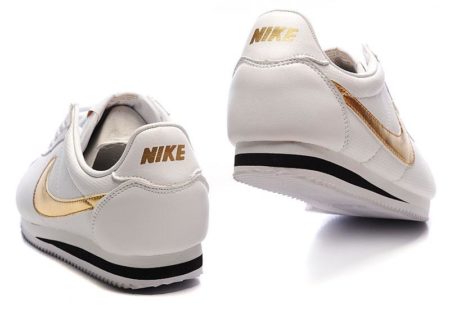 Nike Cortez Homme Leather Blanc – Image 3